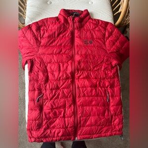Mountain Hardwear Vivid Red Quilted Jacket